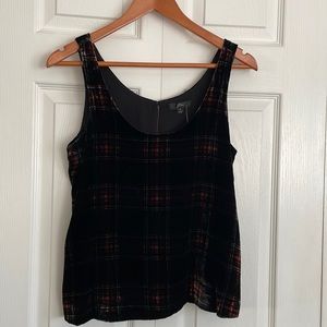 J .Crew velvet tank